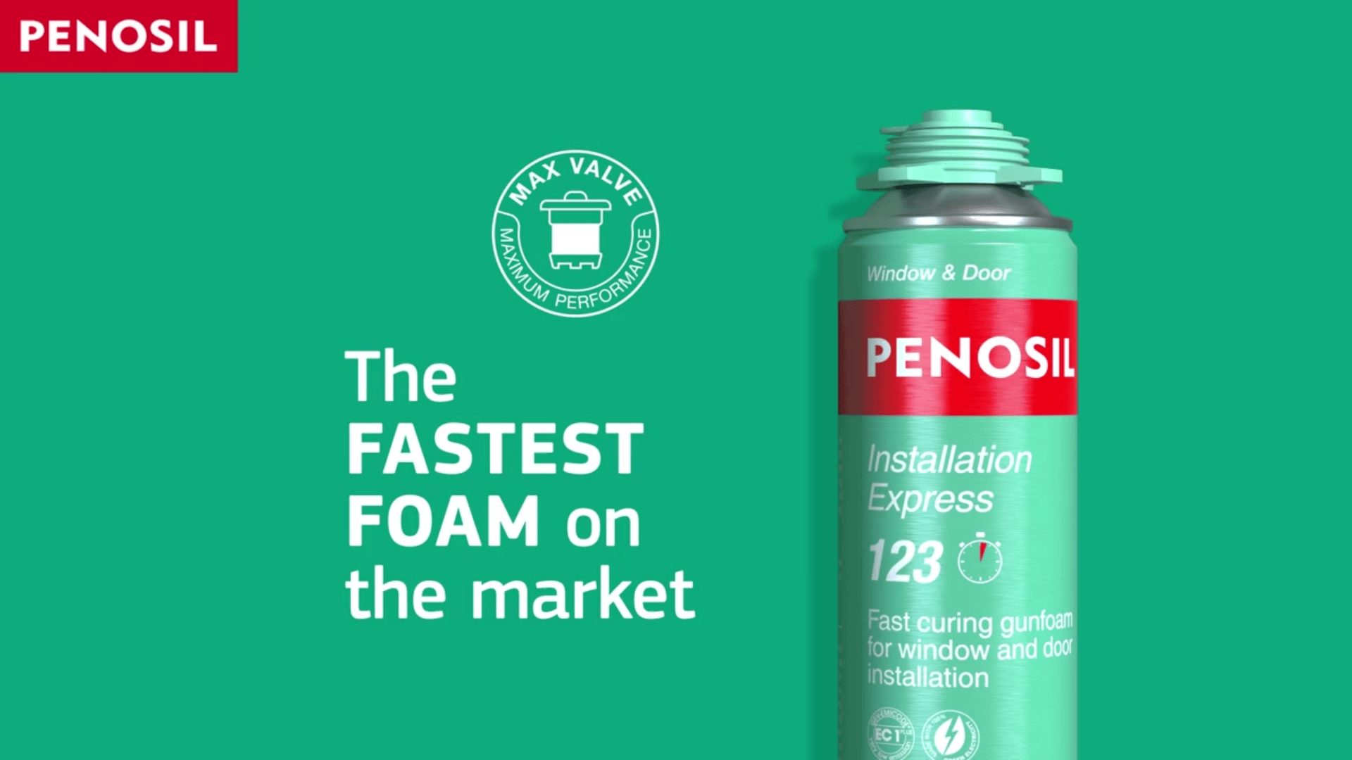 Play video: How to install windows with Penosil’s fastest installation foam: Installation Express 123?