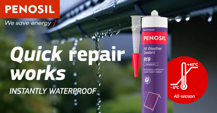 All Weather Sealant 919 banner_Quick repair works