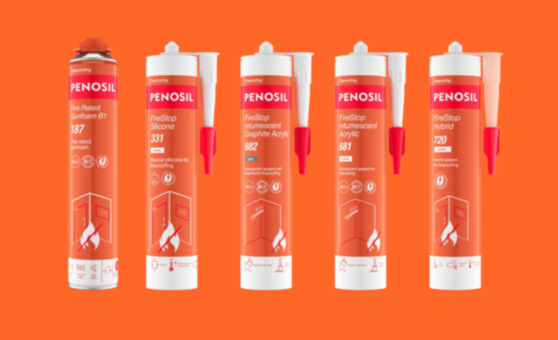 Play video: Where to use Penosil fireproofing PU foam and sealants?