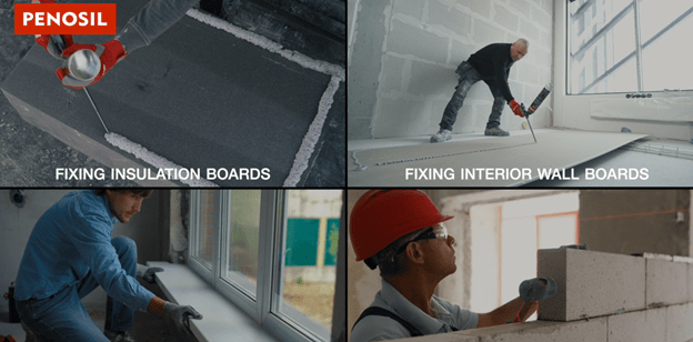 Play video: Where to use foam adhesive?