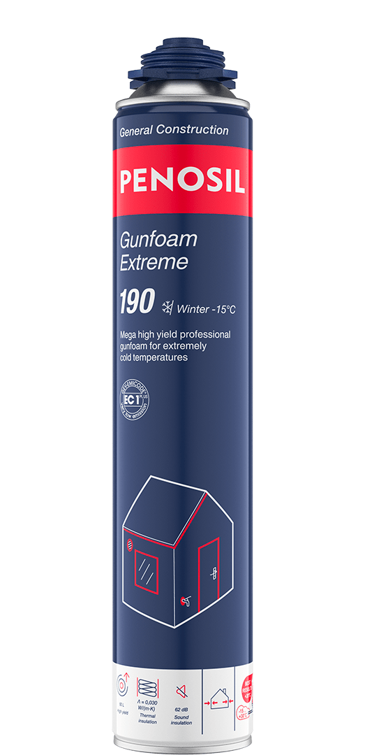 Gunfoam Extreme 190 - High-yield winter gun foam product image