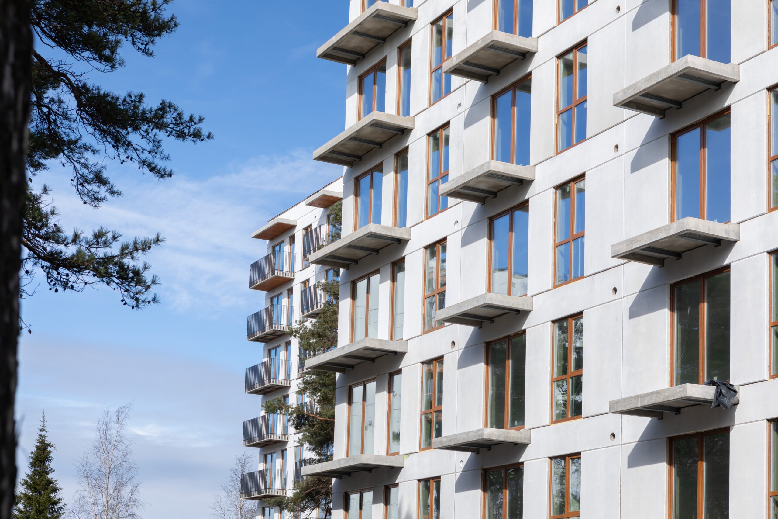 Penosil products for sealing and gluing construction elements on apartment blocks