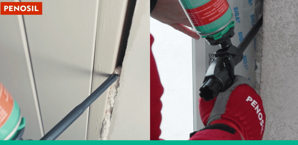 Play video: How to install windows and doors with fast-curing construction foam?