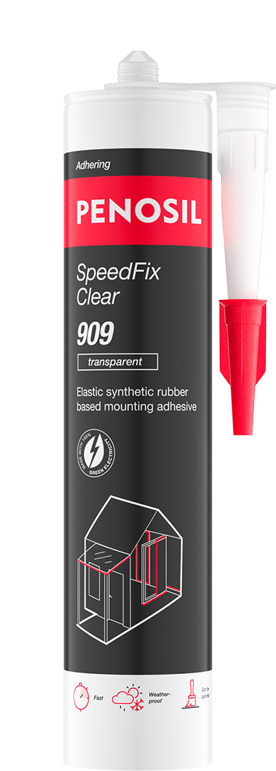 PENOSIL SpeedFix Clear 909 elastic transparent adhesive product image