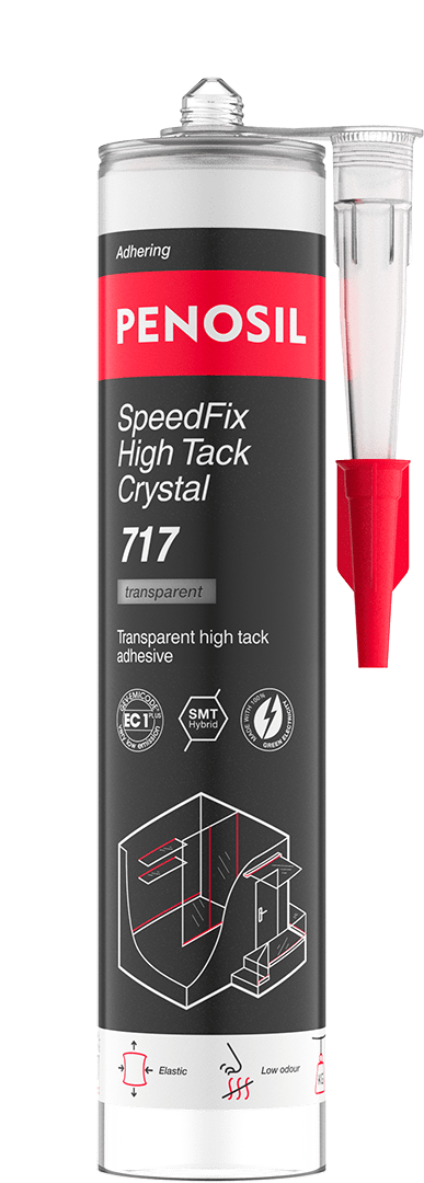 Penosil SpeedFix High Tack Crystal 717 transparent adhesive product image